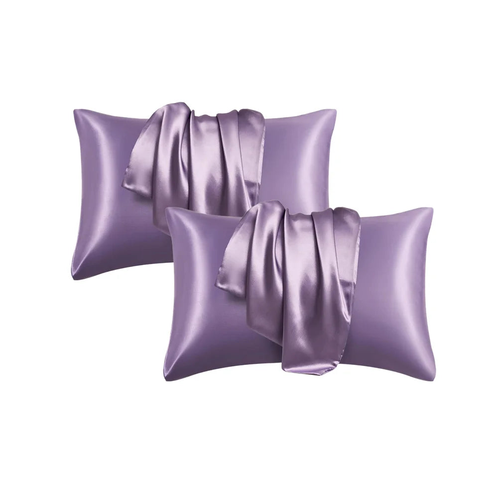 LuminiSilk™ Satin Pillowcase Set
