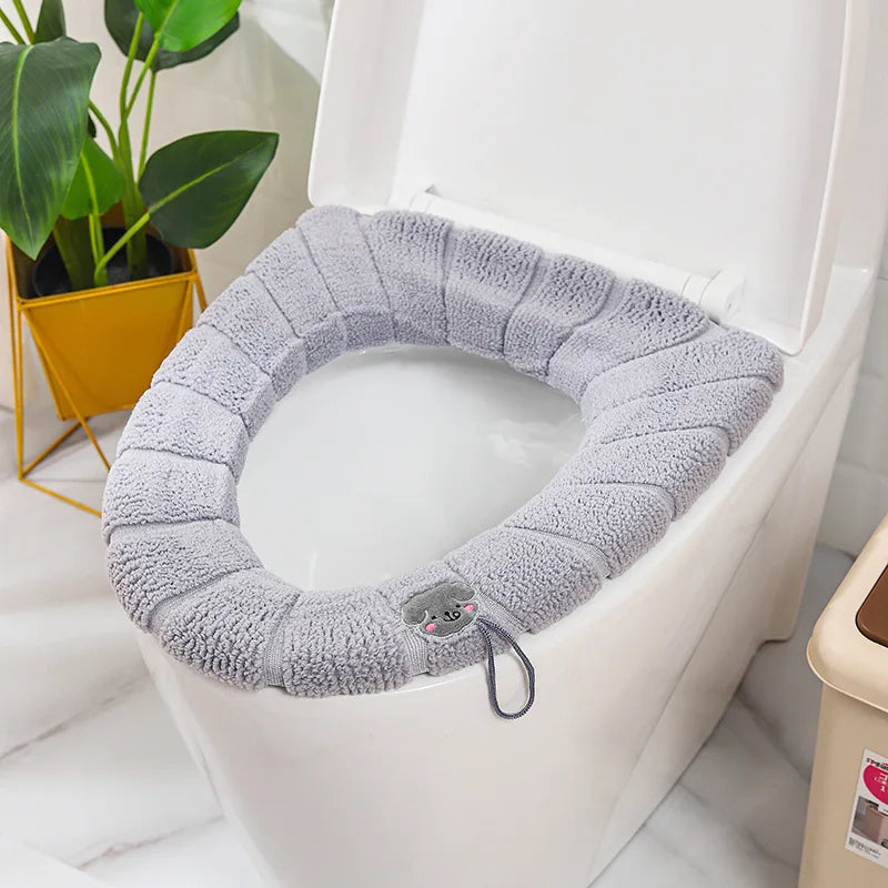 Soft Plush Toilet Seat Cover