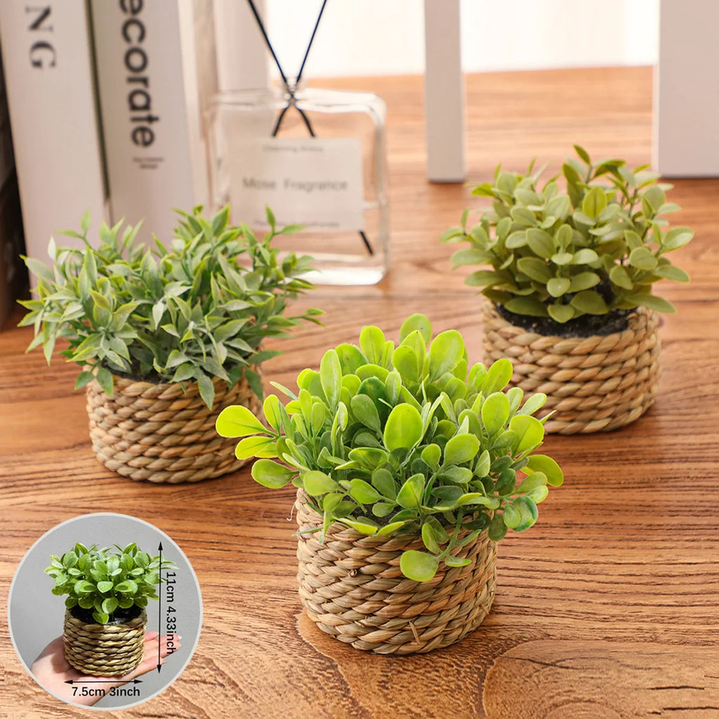 LuminiLeaf™ Woven Artificial Plant