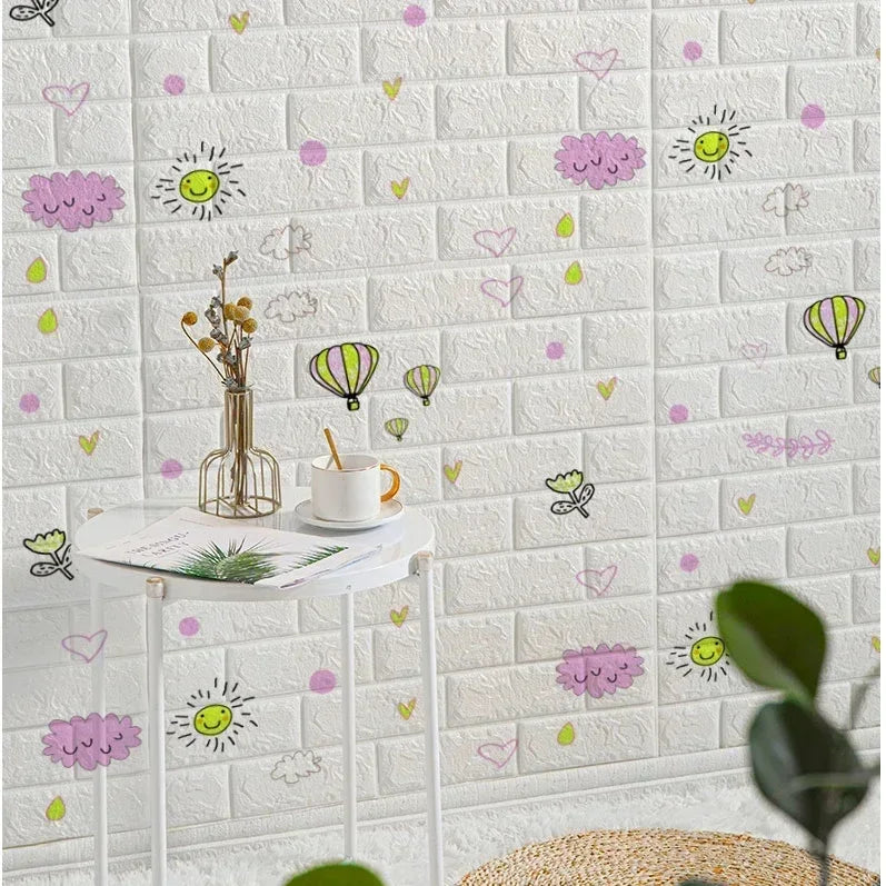 BrickEase™ 3D Peel & Stick Wall Panels