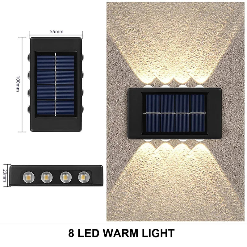 SolarGlow™ LED Wall Light