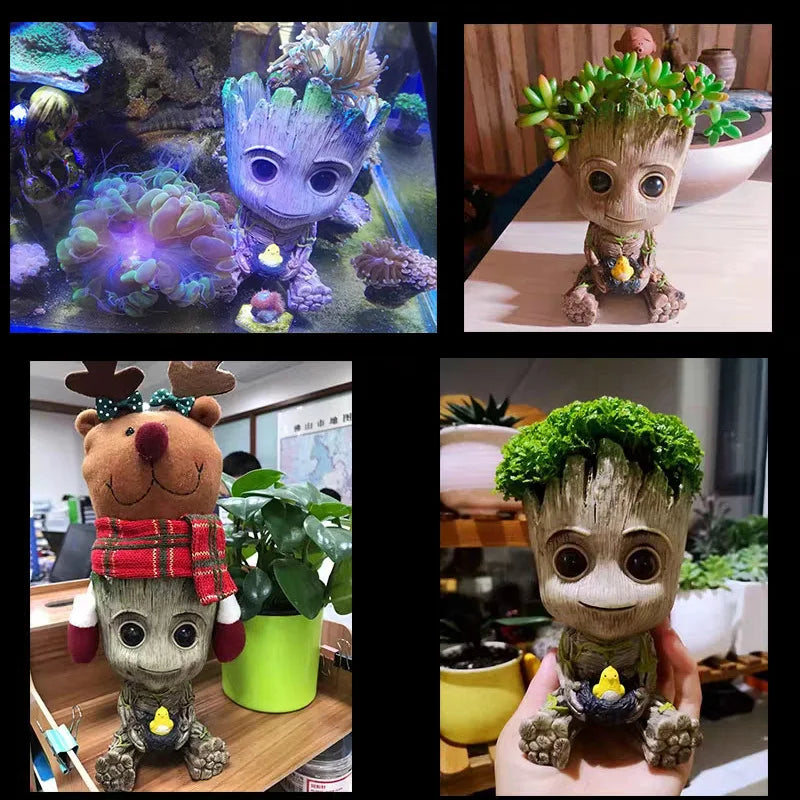 Cute Tree Guardian Planter